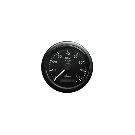 Obrotomierz 8000 RPM z Licznikiem Motogodzin Wema 110386