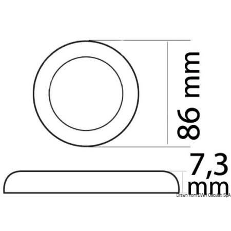 Lampka Sufitowa 12-28V 12 Led 13.441.03