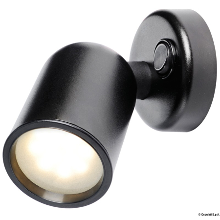 Lampa Punktowa Kinkiet LED 12 / 24V 2W z Włącznikiem Osculati 13.517.00