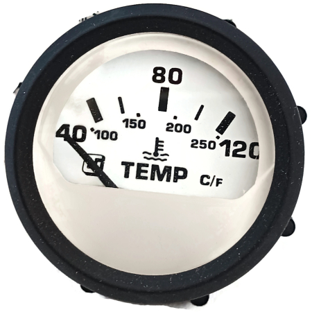 Wskaźnik Temperatury Silnika 40 - 120 st 12 - 24V Ultraflex 60550U
