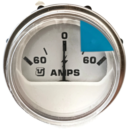 Amperomierz 60-0-60 Flush Mount Ultraflex 61166O