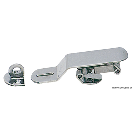 Zamknięcie Skobel Do Schowków Z Otworem Na Kłódkię 110 x 30 mm #38.209.00