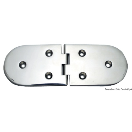 Zawias 190 x 65 "B" 95 st A4 Osculati 38.863.24