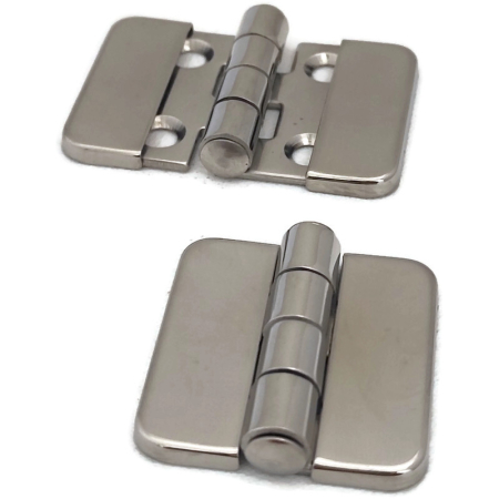 Zawias z maskownicą 38 x 37 mm 316 SS