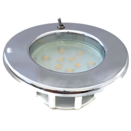 Lampka LED SMD Chrom 8-30V z Przełącznikiem