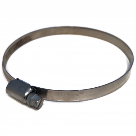 Opaska Zaciskowa Ślimakowa W5 Stal Nierdzewna 80-100mm