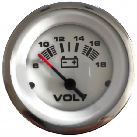 Wskaźnik Napięcia Akumulatora 8-18 Volt Analogowy