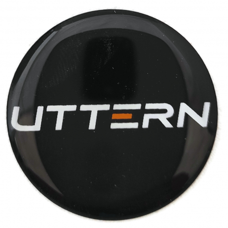 Naklejka Logo Okrągła Uttern Fi 43