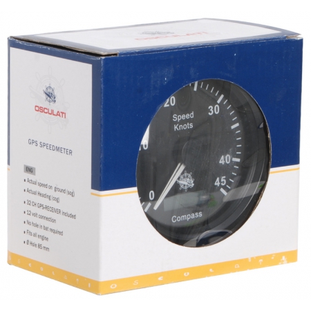 Prędkościomierz GPS 45 Węzły / 80 km/h Osculati #27.780.02