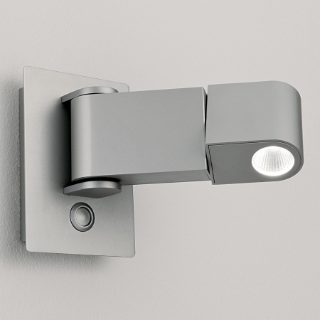 Lampa Naścienna Chelsom Chelsea LED 4W 2700K Stal #LED/77/AL