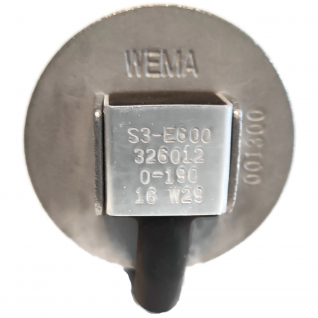 Czujnik Poziomu Paliwa/Wody Wema S3-E600 mm 0-190 Ohm EU #326012