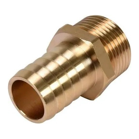 Króciec Mosiężny 1/2" x 15 mm - 17.198.43