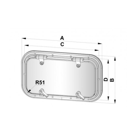 Okno Luk Vetus - PZ651 (AIII)