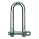 Szekla Nierdzewna Długa 40x10 mm - 10 sztuk