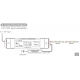 Ściemniacz / Sterownik LED 12/24h 10A Push Dimmer PWM NAVIX #BC-331-10A