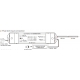 Ściemniacz / Sterownik LED 12/24h 10A Push Dimmer PWM NAVIX #BC-331-10A
